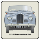 Sunbeam Alpine MkIII 1953-54 Coaster 3